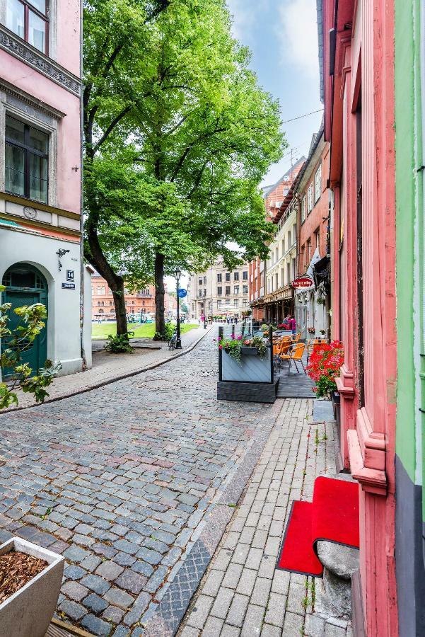 Ferienwohnung Doma Square Penthouse, In The Heart Of Old Town Riga Exterior foto